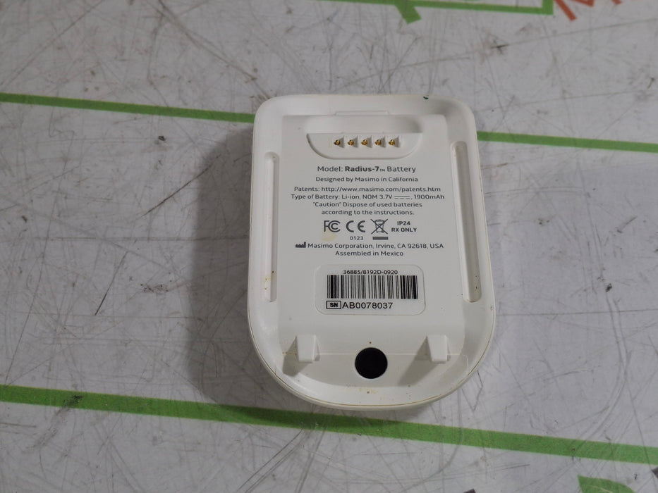 Masimo Radius 7 Battery