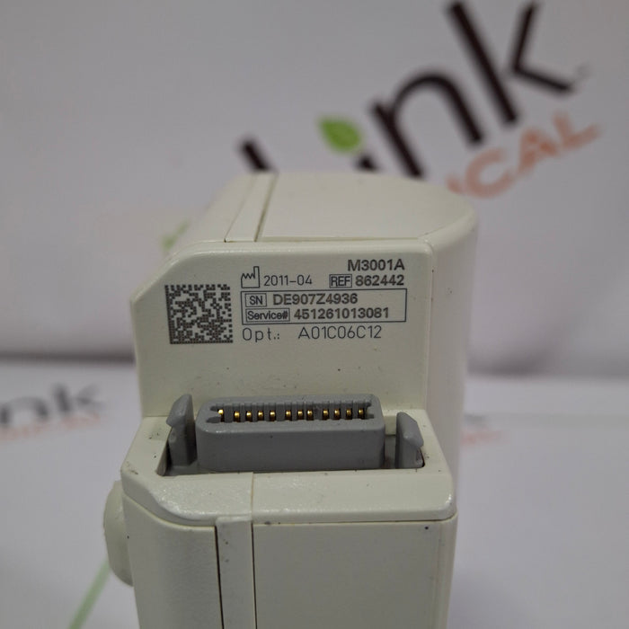 Philips M3001A-A01C06C12 Fast SpO2, NIBP, 12 lead ECG, Temp, IBP MMS Module