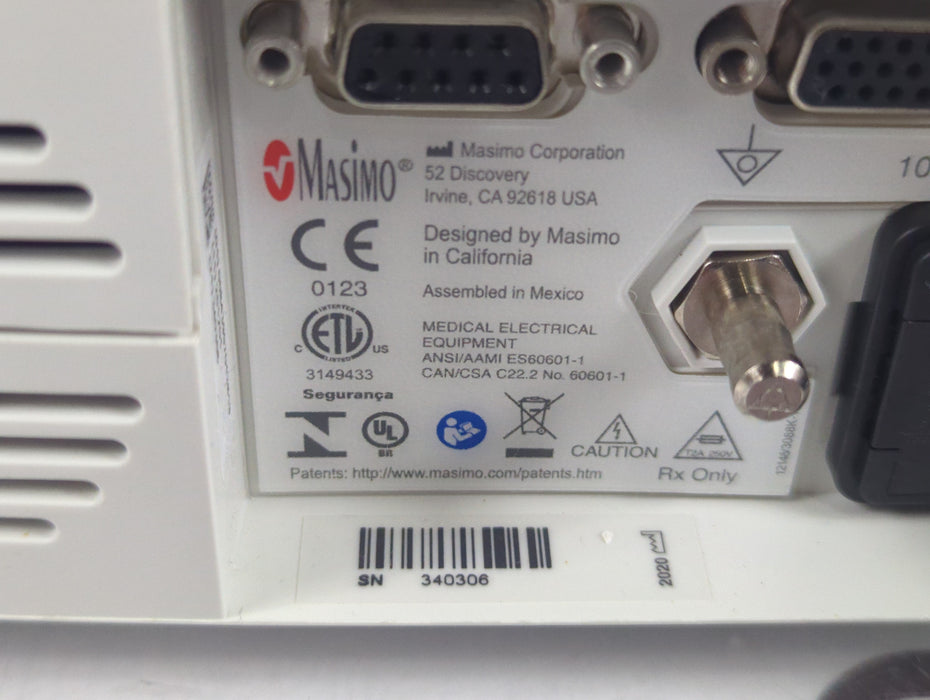 Masimo Radical 7 Pulse Oximeter w/ Base