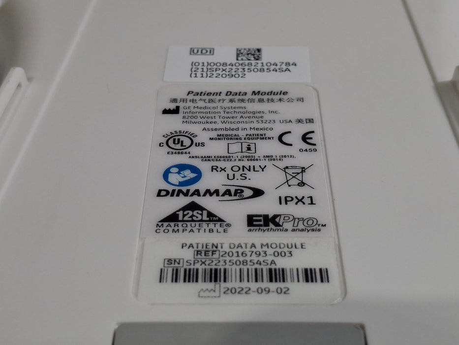 GE Healthcare PDM Masimo Patient Data Module