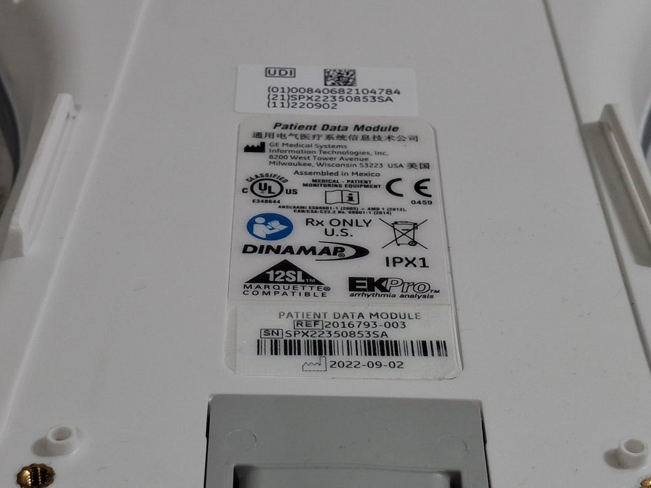 GE Healthcare PDM Masimo Patient Data Module