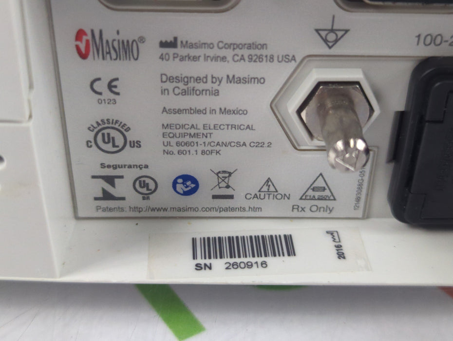 Masimo Radical 7 Pulse Oximeter w/ Base