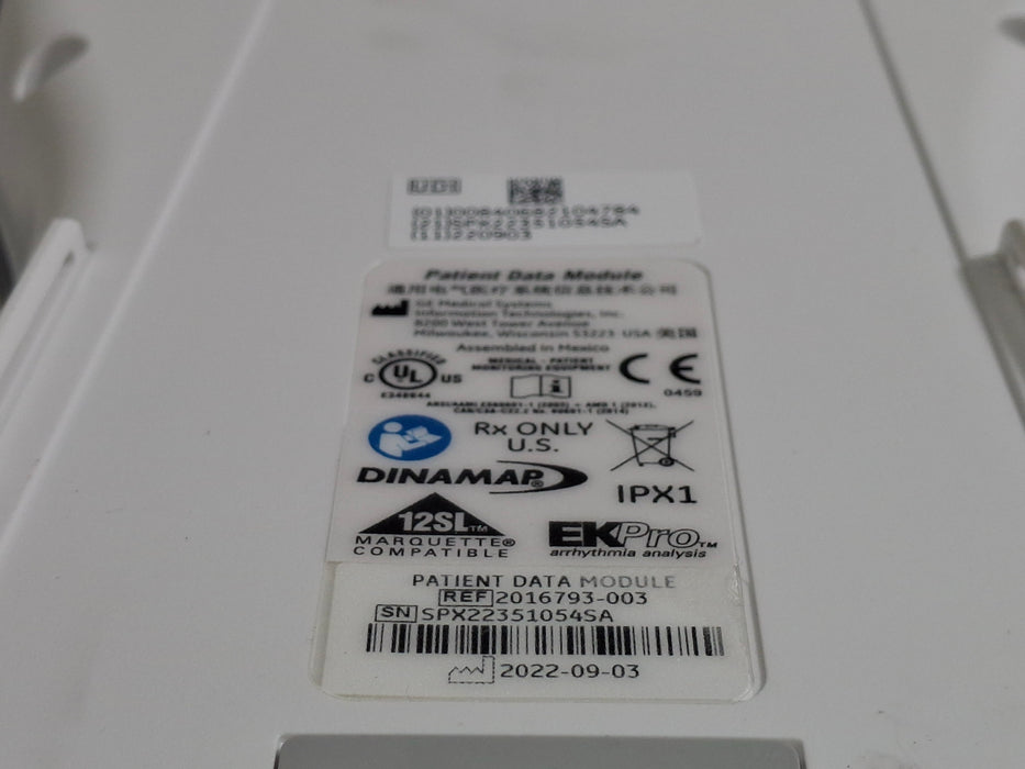 GE Healthcare PDM Masimo Patient Data Module