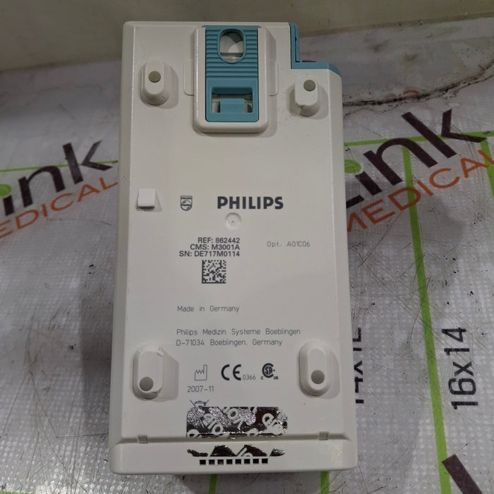 Philips M3001A-A01C06 Fast SpO2, NIBP, ECG, Temp, IBP MMS Module