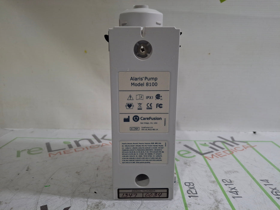 CareFusion Alaris 8100 LVP Infusion Pump Module