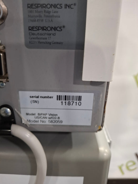 Respironics BiPAP Vision Ventilator