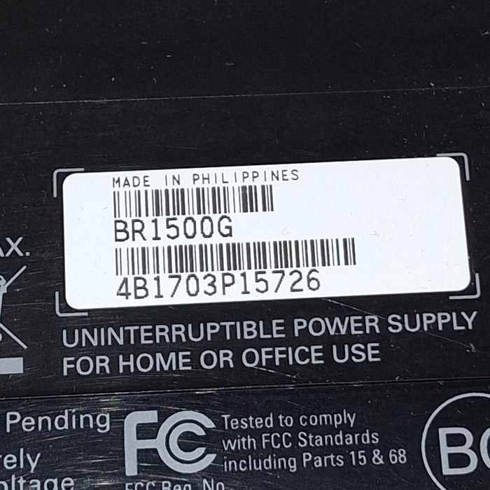 APC Back-UPS Pro 1500 Battery Backup Surge Protector