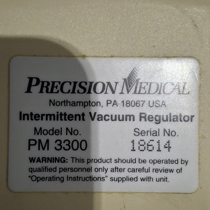 Precision Medical PM3300 Intermittent Vacuum Regulator