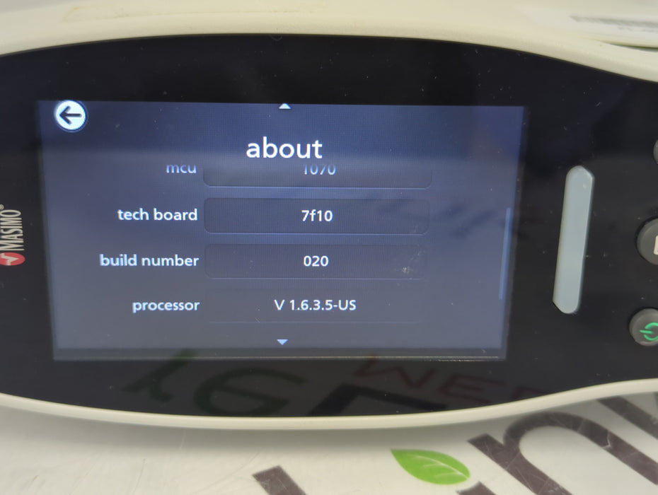 Masimo Radical 7 Pulse Oximeter w/ Base