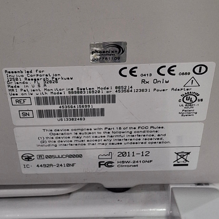 Invivo MDE Expression MRI Patient Monitoring System