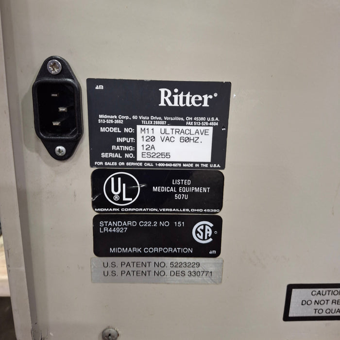 Ritter M11 Ultraclave Sterilizer