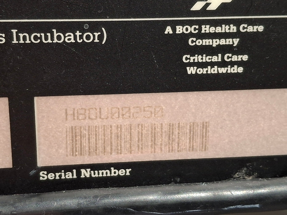 Ohmeda Medical Ohio Care Plus Incubator