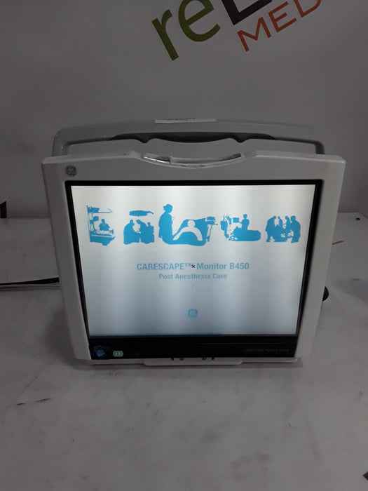 GE Healthcare Carescape B450 Post Anesthesia Care Patient Monitor