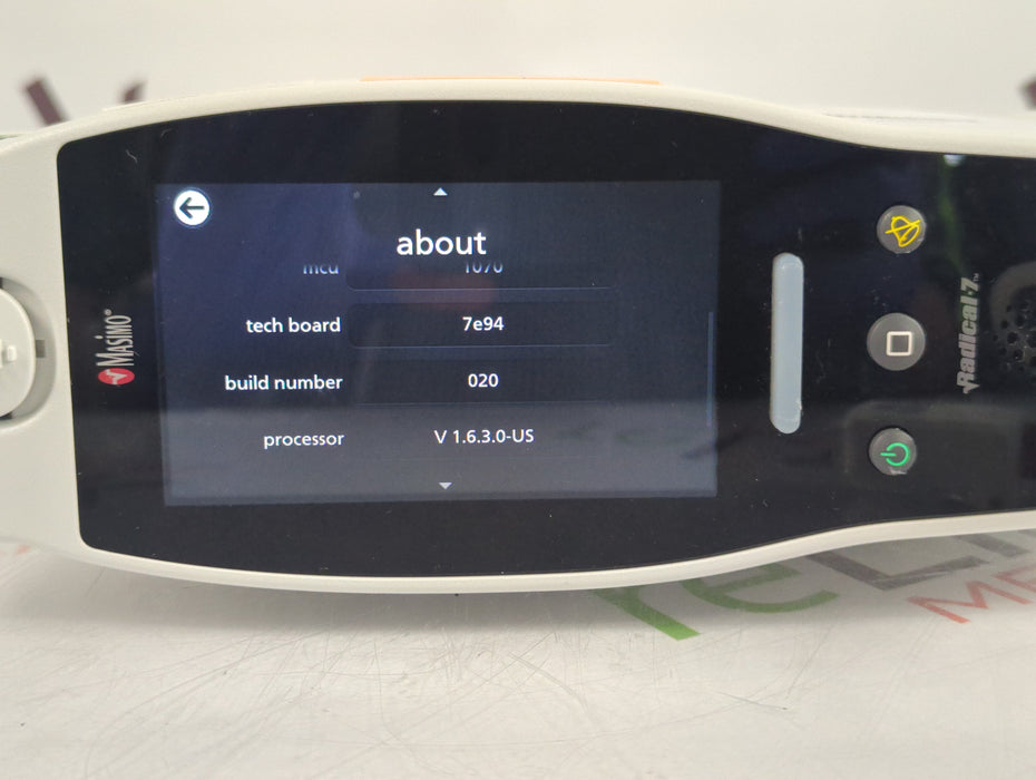 Masimo Radical 7 Pulse Oximeter w/ Base