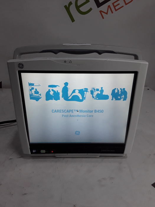 GE Healthcare Carescape B450 Post Anesthesia Care Patient Monitor