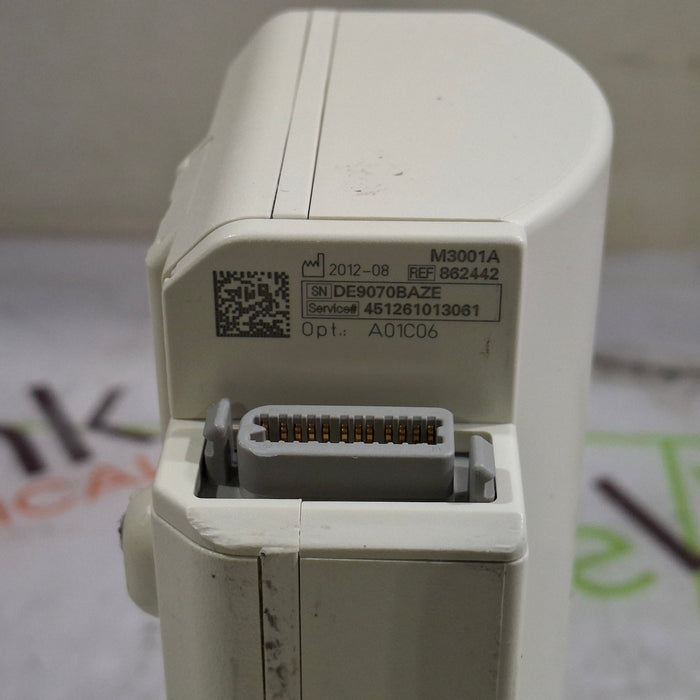 Philips M3001A-A01C06 Fast SpO2, NIBP, ECG, Temp, IBP MMS Module