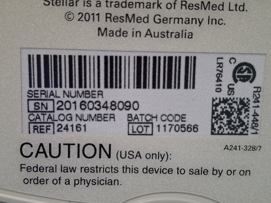 ResMed Stellar 150 Noninvasive Ventilator
