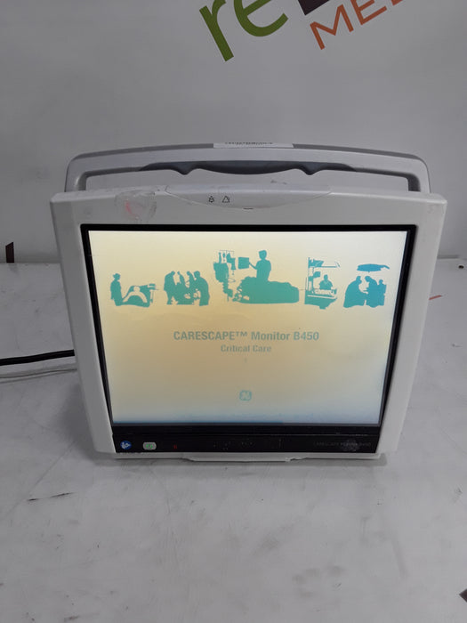 GE Healthcare Carescape B450 Critical Care Patient Monitor
