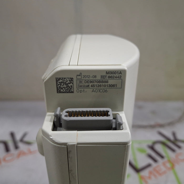Philips M3001A-A01C06 Fast SpO2, NIBP, ECG, Temp, IBP MMS Module