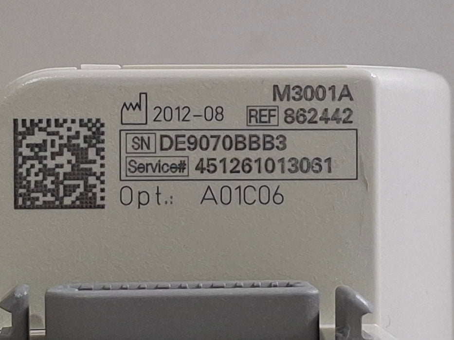 Philips M3001A-A01C06 Fast SpO2, NIBP, ECG, Temp, IBP MMS Module