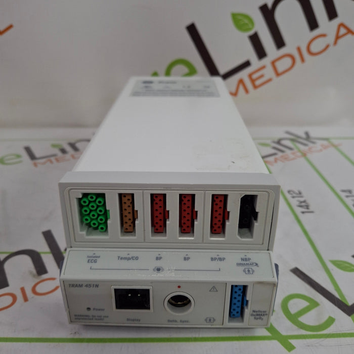 GE Healthcare TRAM 451N Multiparameter Module - Nellcor SpO2