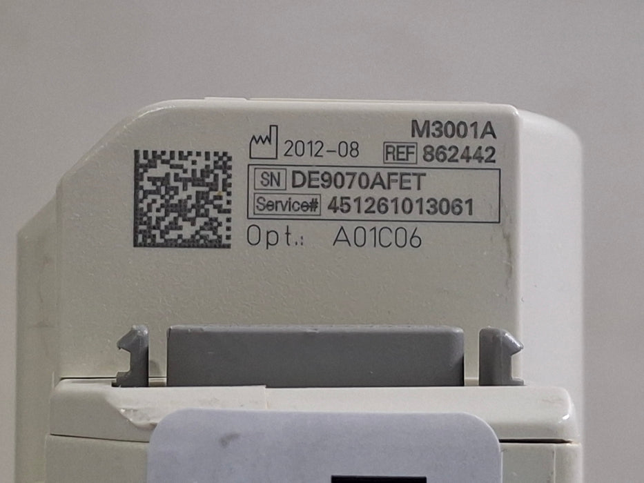Philips M3001A-A01C06 Fast SpO2, NIBP, ECG, Temp, IBP MMS Module