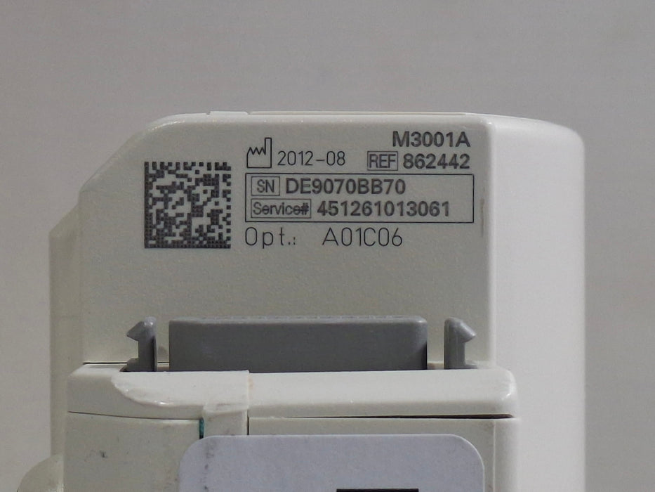 Philips M3001A-A01C06 Fast SpO2, NIBP, ECG, Temp, IBP MMS Module