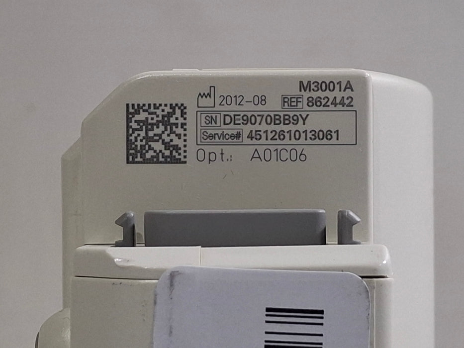 Philips M3001A-A01C06 Fast SpO2, NIBP, ECG, Temp, IBP MMS Module