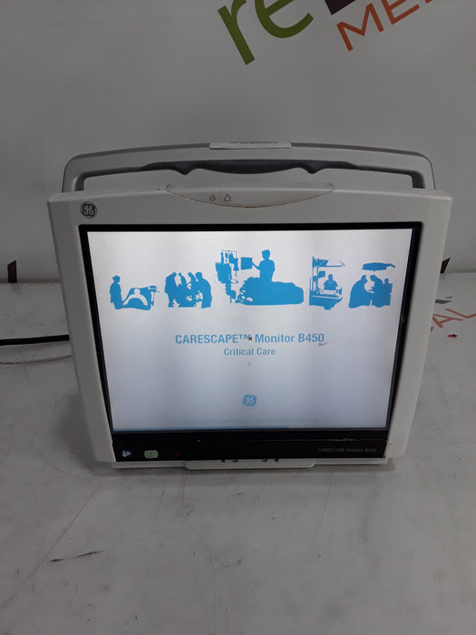 GE Healthcare Carescape B450 Critical Care Patient Monitor