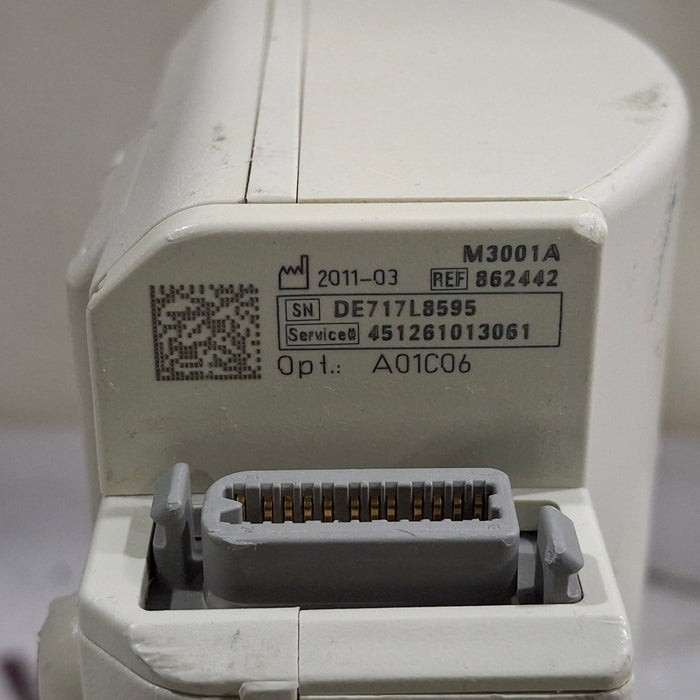 Philips M3001A-A01C06 Fast SpO2, NIBP, ECG, Temp, IBP MMS Module
