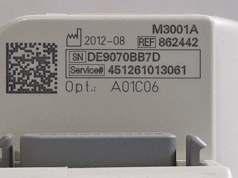 Philips M3001A-A01C06 Fast SpO2, NIBP, ECG, Temp, IBP MMS Module