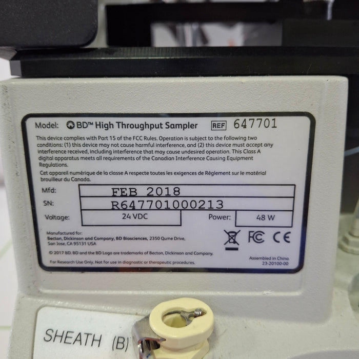 Becton Dickinson Becton Dickinson 647701 High Throughput Sampler Research Lab reLink Online