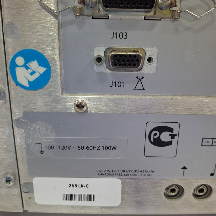 GE Healthcare Corometrics 250cx Series Model 259cx-c Fetal Monitor