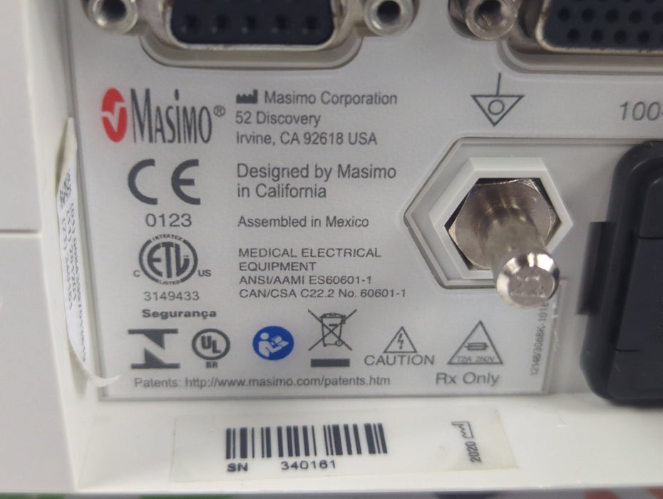 Masimo Radical 7 Pulse Oximeter w/ Base