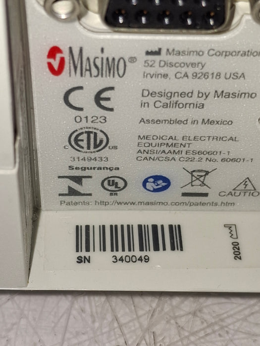 Masimo Radical 7 Pulse Oximeter w/ Base
