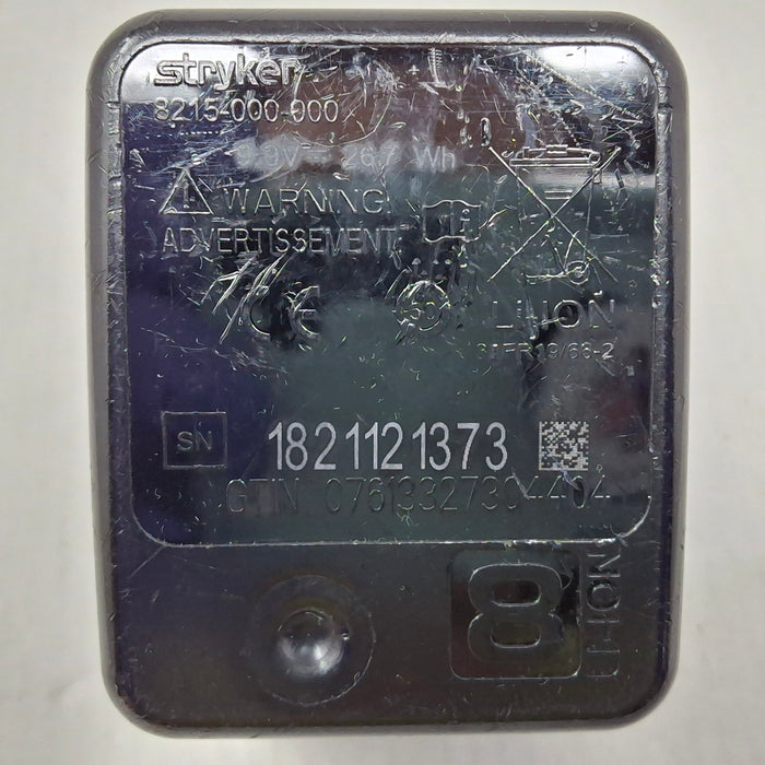Stryker 8215-000-000 System 8 Large Battery