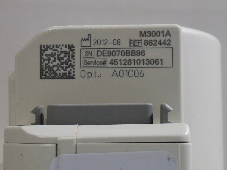 Philips M3001A-A01C06 Fast SpO2, NIBP, ECG, Temp, IBP MMS Module