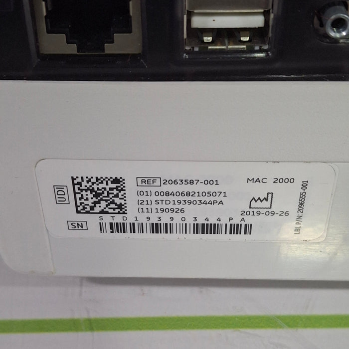GE Healthcare MAC 2000 ECG