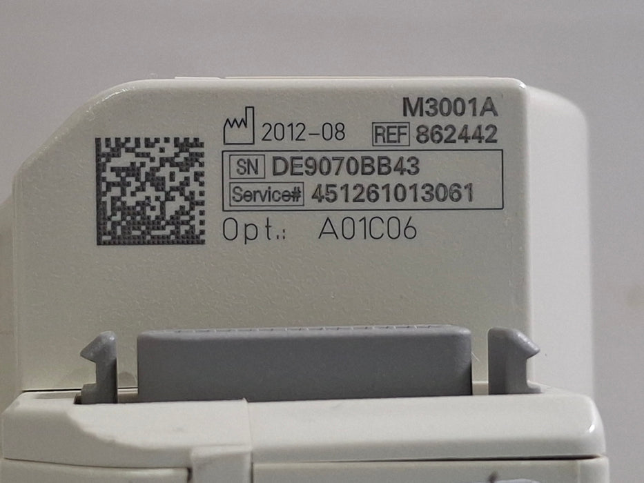 Philips M3001A-A01C06 Fast SpO2, NIBP, ECG, Temp, IBP MMS Module
