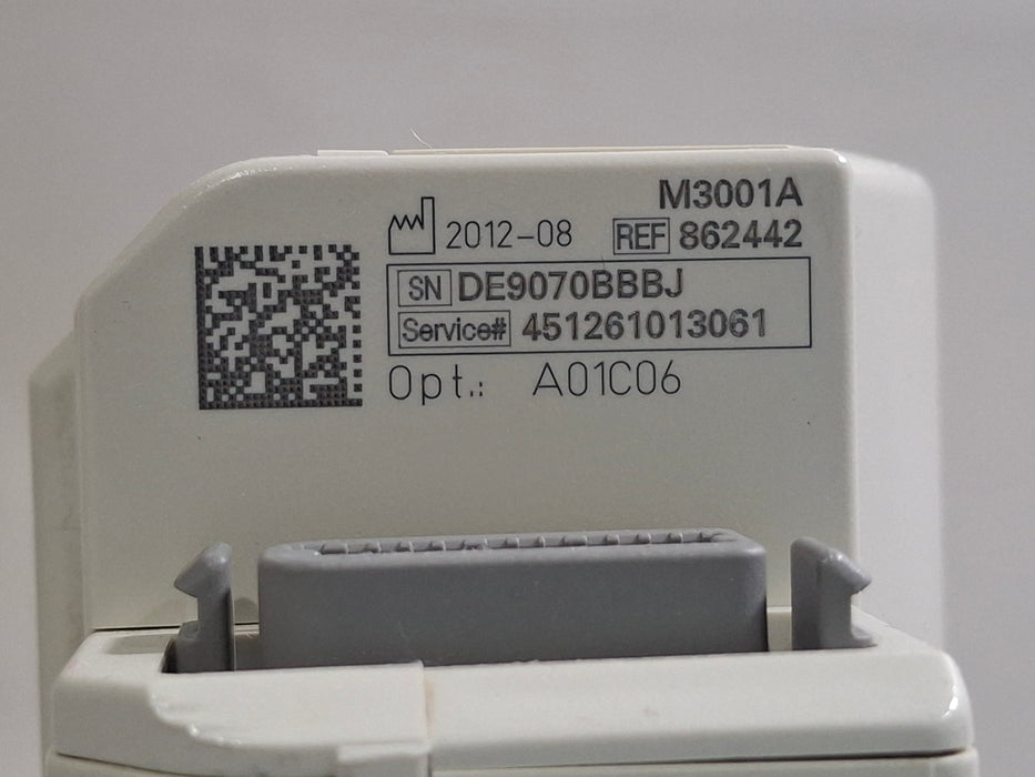 Philips M3001A-A01C06 Fast SpO2, NIBP, ECG, Temp, IBP MMS Module