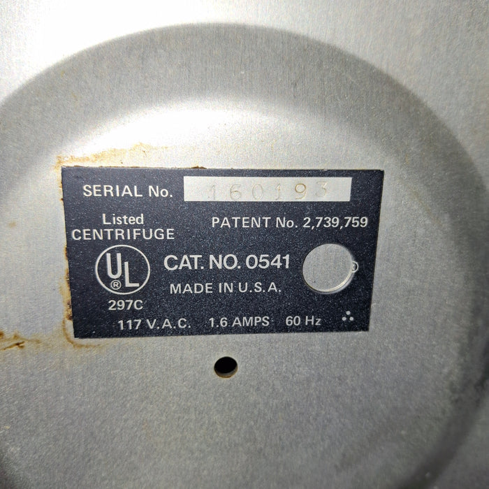 Clay Adams Sero-fuge II Centrifuge