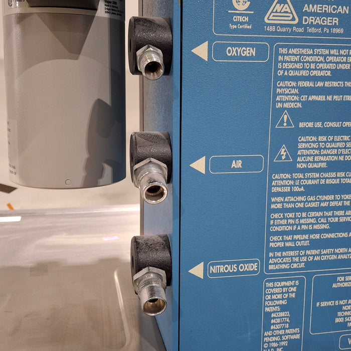 Draeger Medical Narkomed 2B Anesthesia Machine