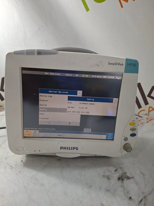 Philips IntelliVue MP50 Patient Monitor