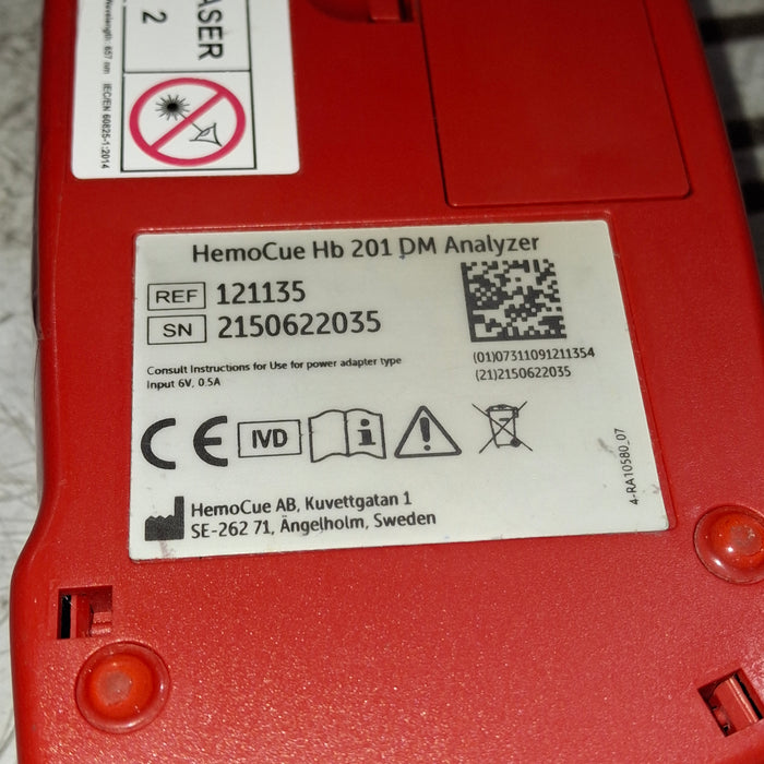 HemoCue Hb 201 DM Hemoglobin System Analyzer