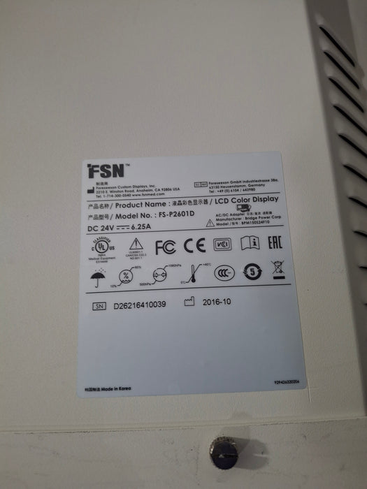 Foreseeson Custom Displays FS-P2601D LCD Color Display