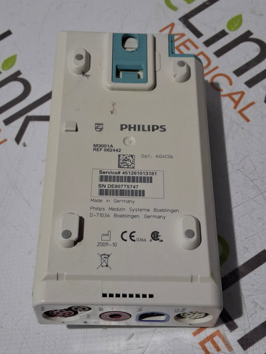Philips M3001A-A04C06 OxiMax SpO2, NIBP, ECG, Temp, IBP MMS Module