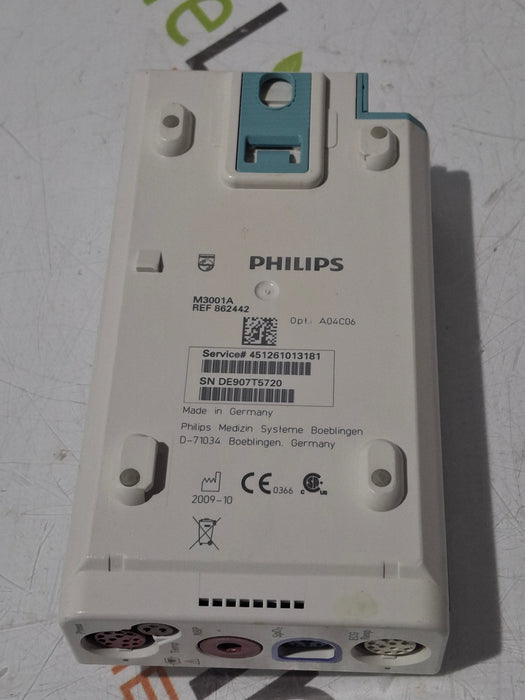 Philips M3001A-A04C06 OxiMax SpO2, NIBP, ECG, Temp, IBP MMS Module
