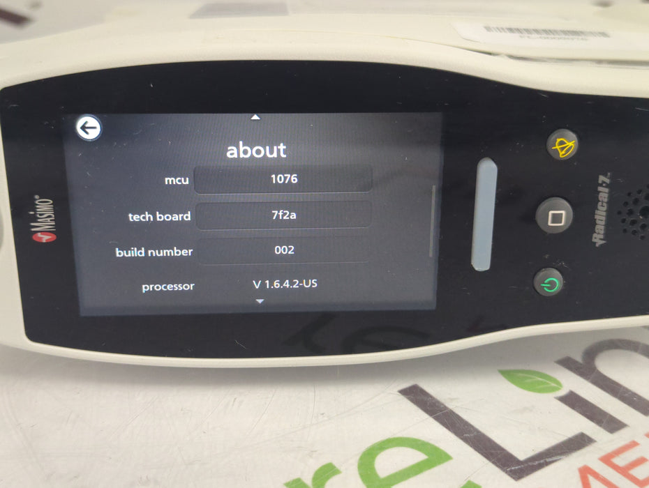 Masimo Radical 7 Pulse Oximeter w/ Base