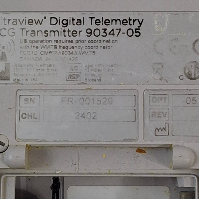 Spacelabs Healthcare 90347-05 Telemetry Transmitter