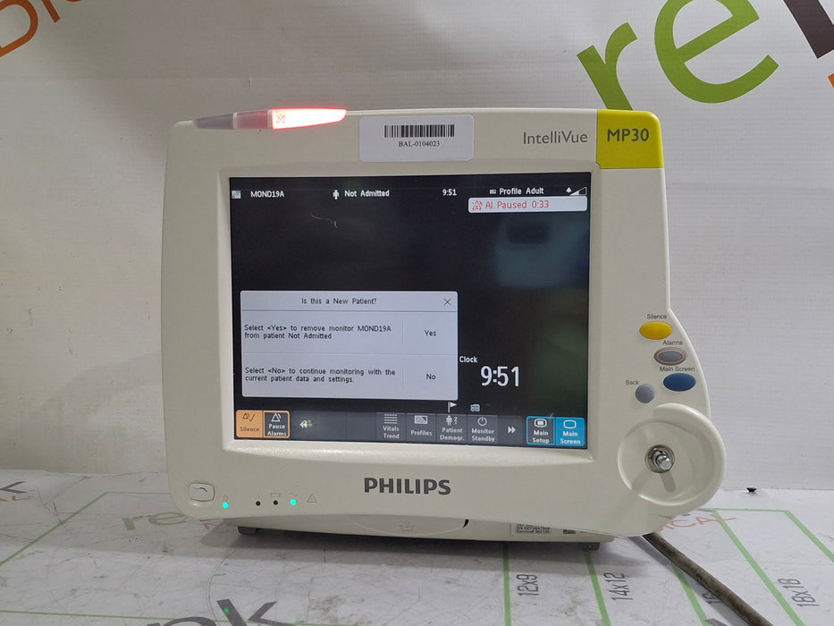 Philips IntelliVue MP30 Patient Monitor